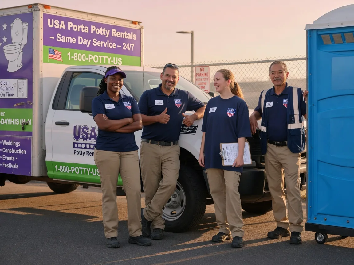 Porta Potty Rental company in Newport, VA